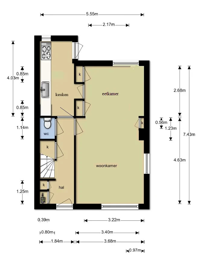 Hoekwoning te koop: Age Piersstraat 33, Sneek