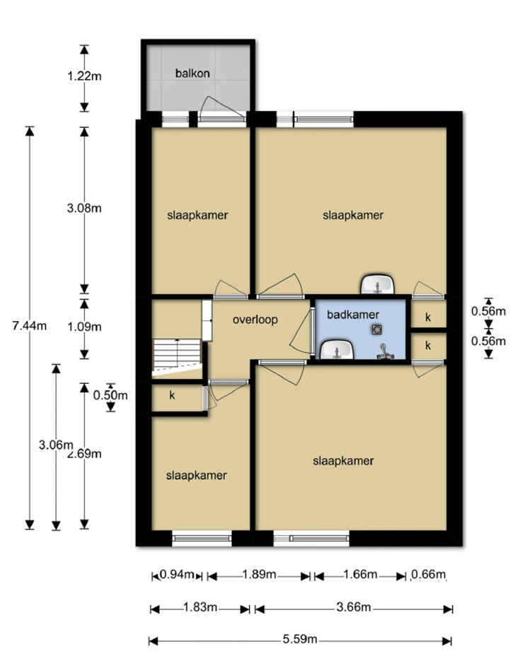 Hoekwoning te koop: Age Piersstraat 33, Sneek