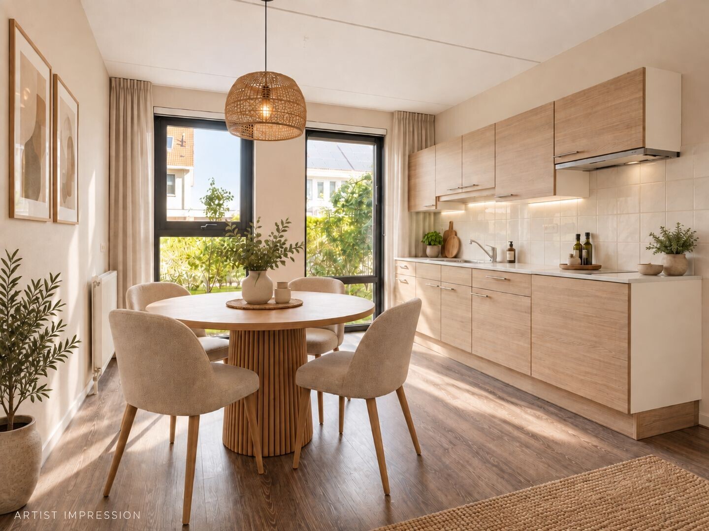 Tussenwoning te koop: Frouwesân 32, Leeuwarden