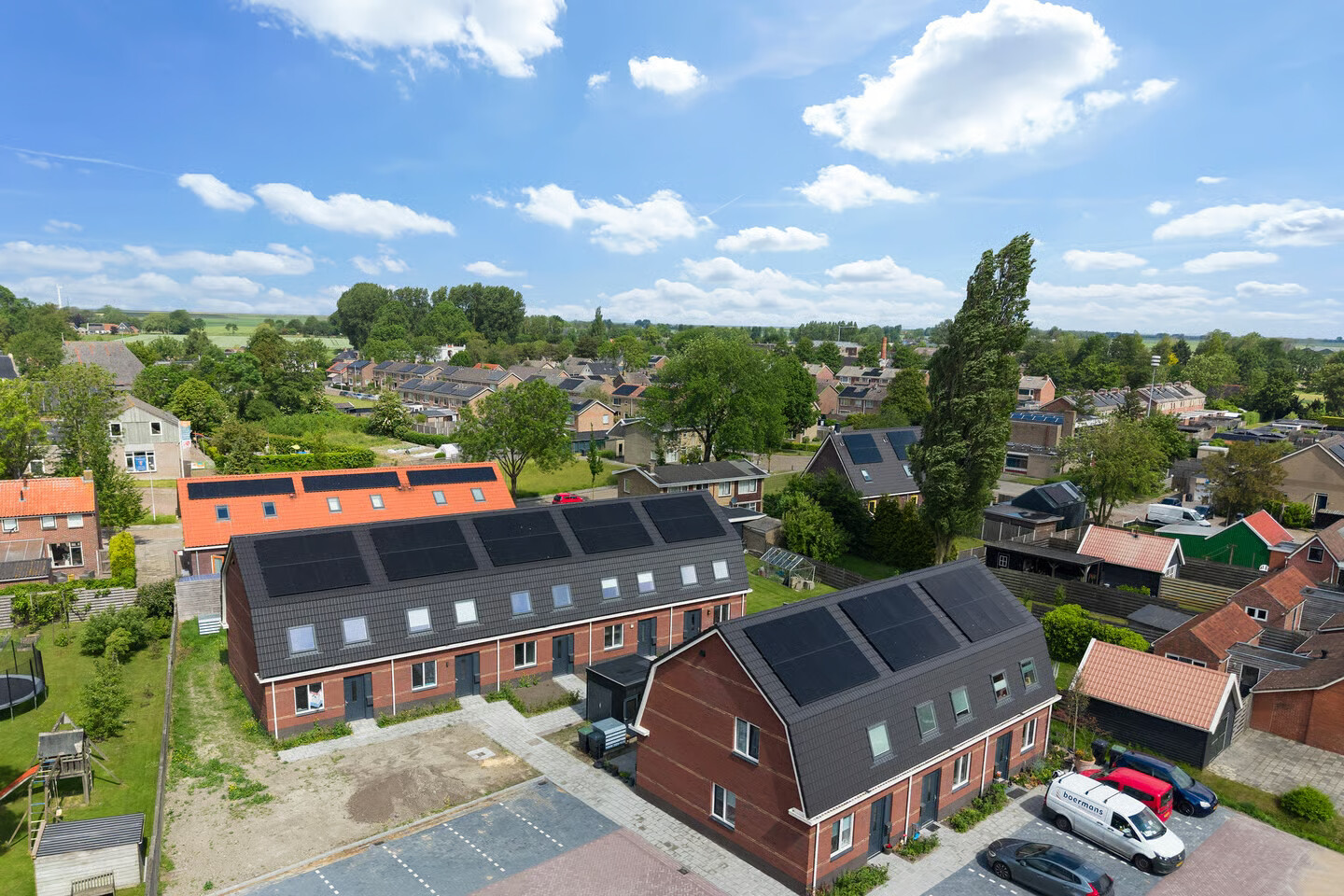 Tussenwoning te koop: Sinnebuorren 1C, Marrum