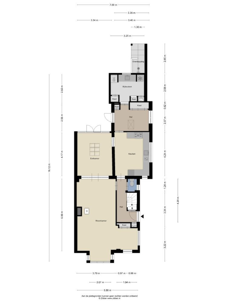 Twee-onder-één-kap te koop: H.B.S.-straat 12, Drachten
