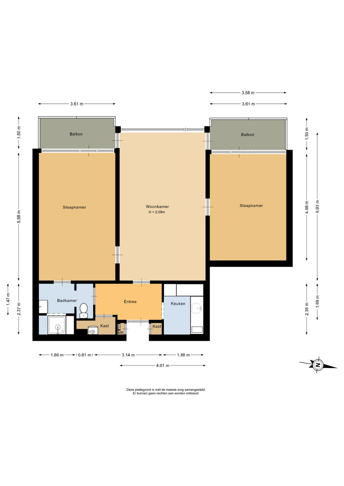 Appartement te koop: Burgemeester Wuiteweg 253, Drachten