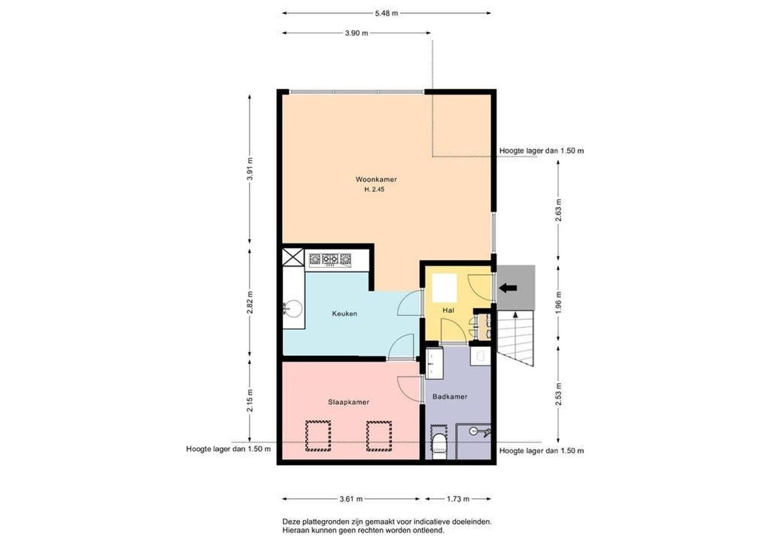 Appartement te koop: De Twee Gebroeders 85, Drachten