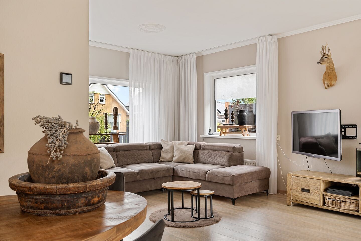Vrijstaande woning te koop: Fiifhuzen 32, Harkema