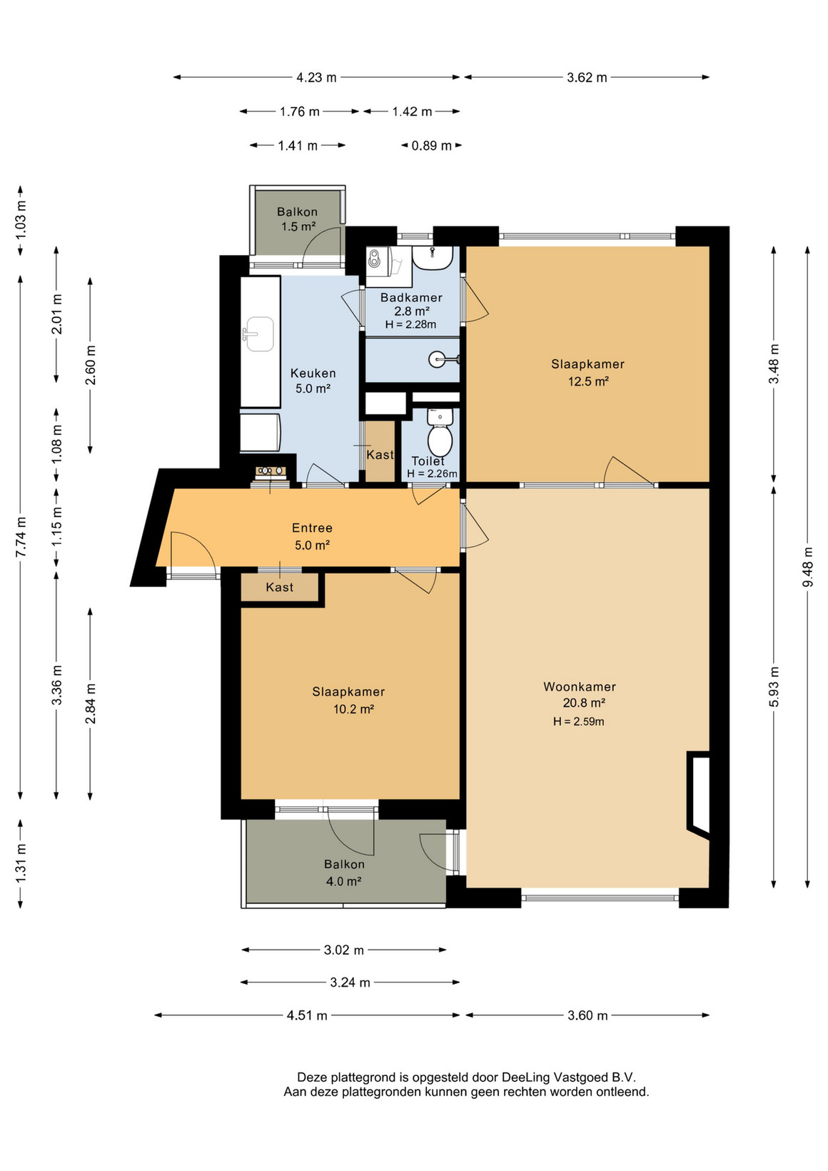 Appartement te koop: Spieghelstraat 98, Groningen