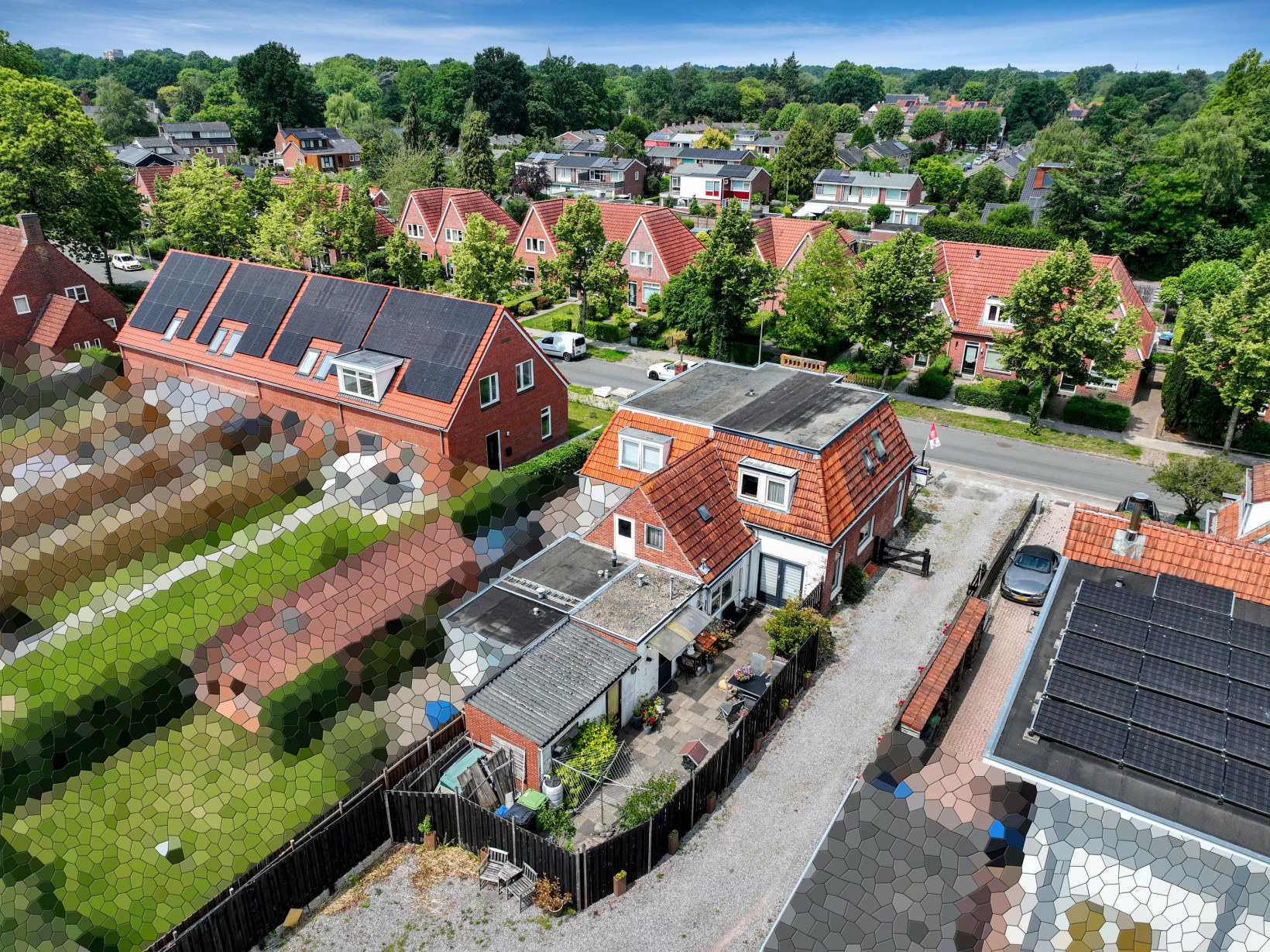 Twee-onder-één-kap te koop: Molenkampsteeg 12, Haren Gn