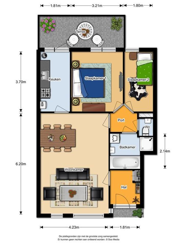 Appartement te koop: Anna Bijnspad 23, Haren Gn