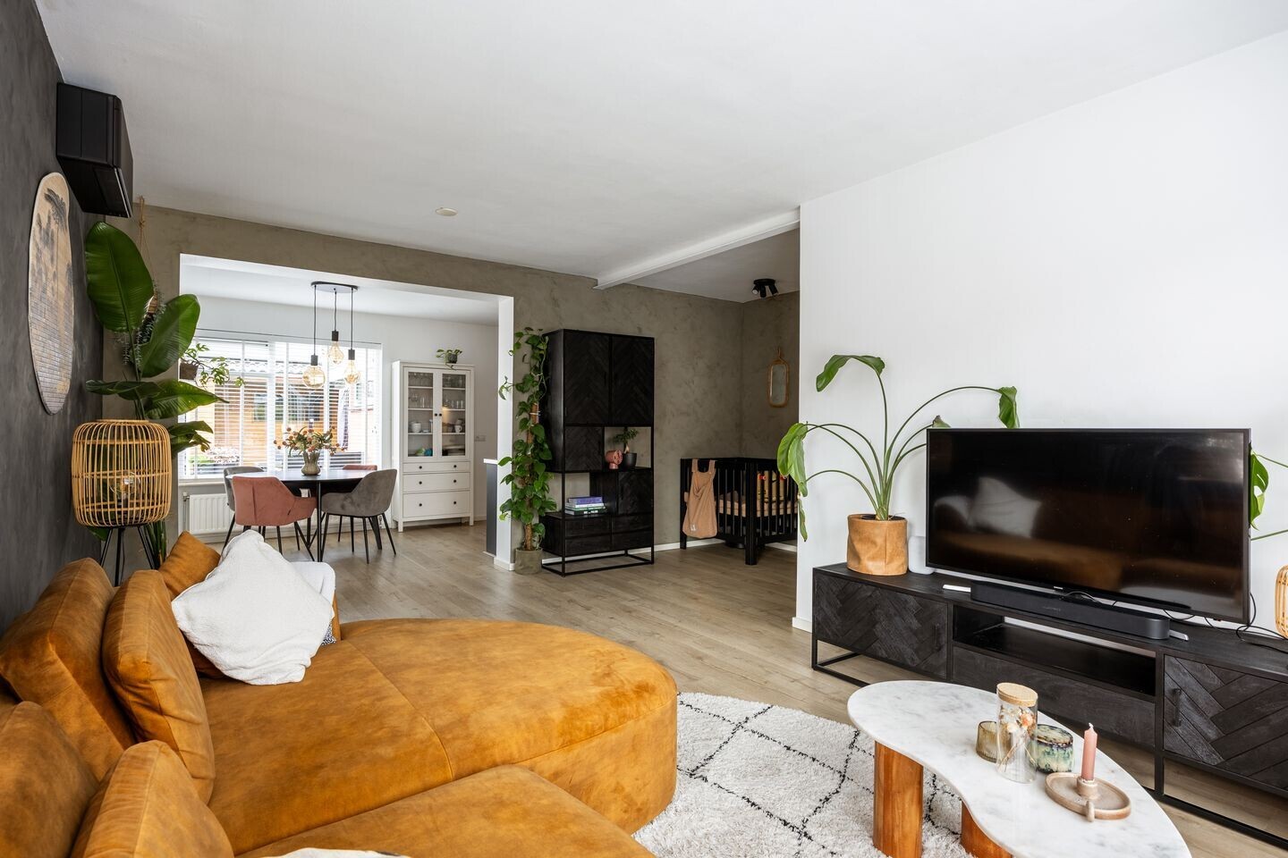 Twee-onder-één-kap te koop: trompstraat 22, Bedum
